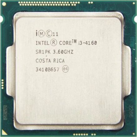 Intel Core i3-4160 használt számítógép processzor