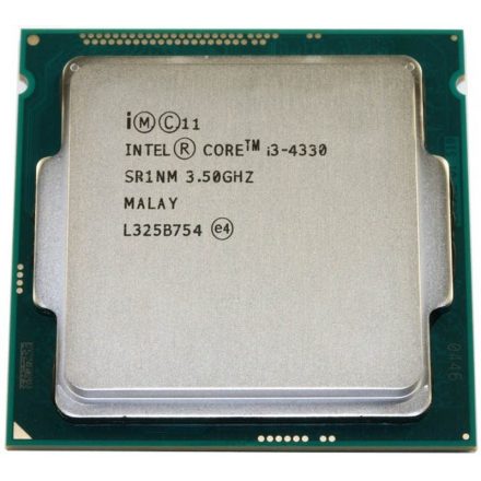 Intel Core i3-4330 használt számítógép processzor