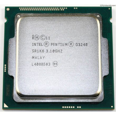 Intel Pentium G3240 használt számítógép processzor