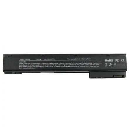 HP 8560w 8570w 8760w 8770w 14.4V 4400MAH utángyártott laptop akkumulátor